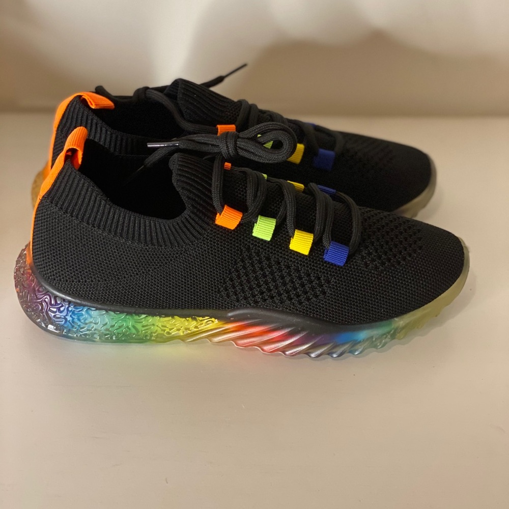Rainbow sneakers